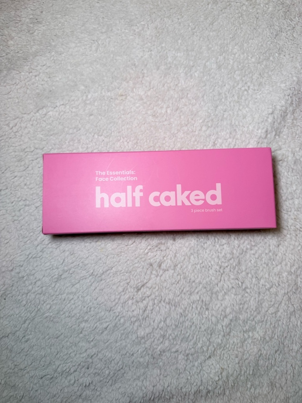 Half Caked Cream Handle 3-Piece Brush Set - Picture 11 of 13